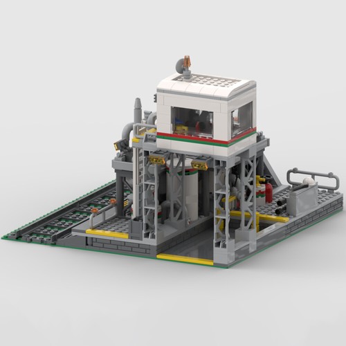 Transfer station avec elevated - transfer,