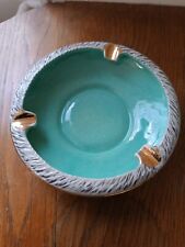 grès émaillé Polychrome Signé Breugnot  Diam 16 Cendrier