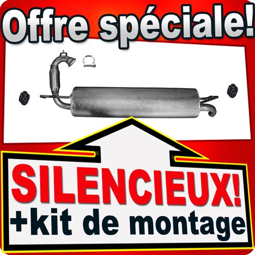 Silencieux arriere pour - arriere,