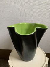 Grand  vase céramique signé ECHLINGER ( No Jouve ,Capron , Blin)