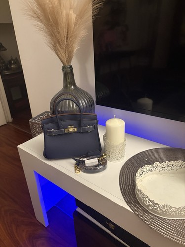 Petit sac main - sac, marine