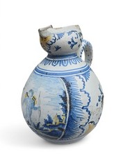 Nevers XVIIIeme 18e Cruche Pichet Cupidon