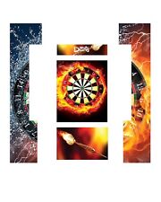 Stickers Dartboards mural Cible dartcab - jeu de fléchettes - Darts