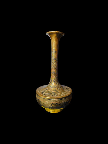 Vase bougeoir laiton - ou, en