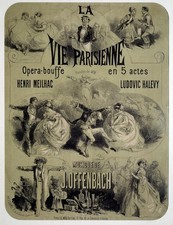 Affiche de l'opéra La vie