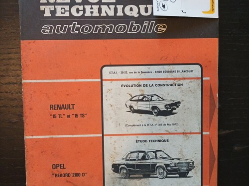 Revue technique opel - technique,