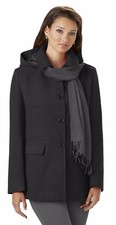 OS Women’s PeaCoat & Scarf