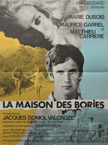 Maison des bories affiche - maison,
