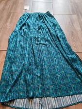 Longue jupe verte Chattawak