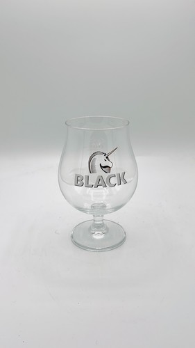 Verre biere licorne black - biere,