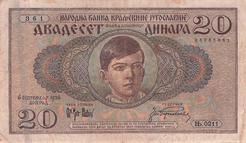 Billet banque banknote - de,