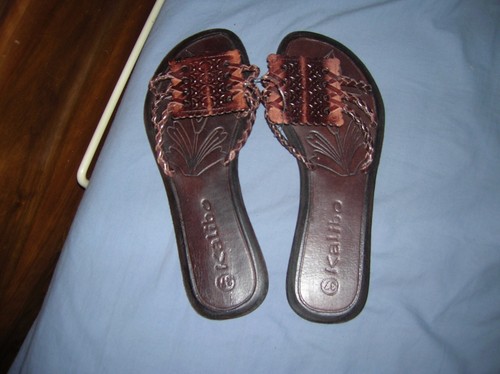 Mules sandales tout cuir - mules,