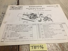 Motobécane Motoconfort 93 85 88 94 D75 92N note technique moyeu prior 486 487 71