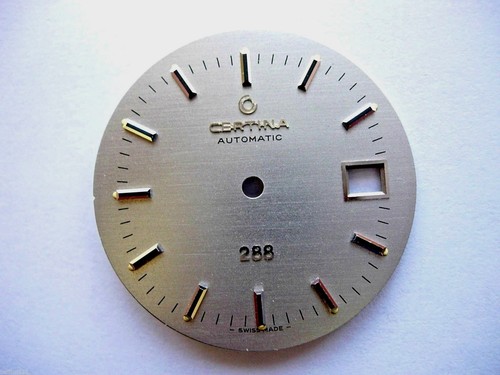 Ancien cadran montre certina - cadran,