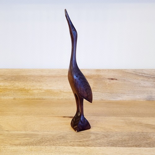 Petite statue bois oiseau - petite, d'oiseau