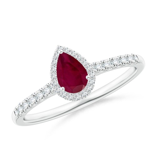 Angara bague alliance rubis - bague,