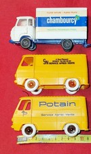 Lot BOURBON Jouet Mécanique 1960 PEUGEOT J7 POTAIN CJN Rodez Chambourcy No Norev