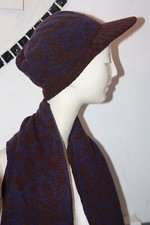 echarpe et casquette en laine