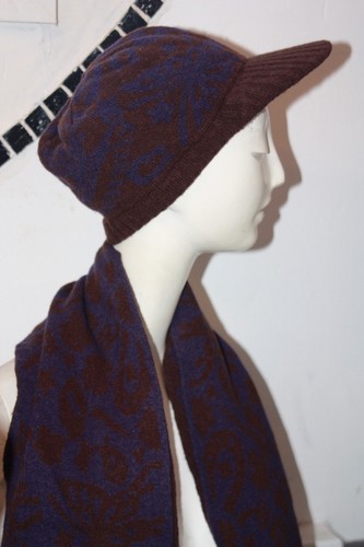 Echarpe casquette laine - et,