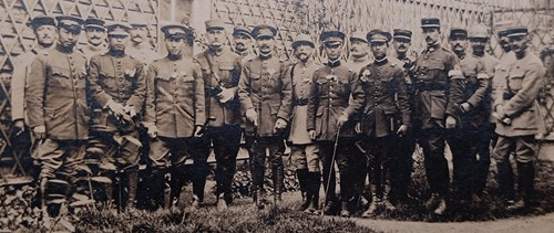 Photo militaire troupes