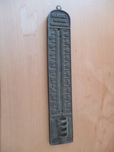 Ancien thermometre fonte - thermometre,