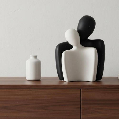 Figurine couple enlacé - figurine,