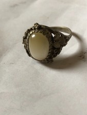 BAGUE ANCIENNE ARGENT ET