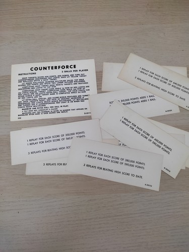 Lot cartes instructions - lot,