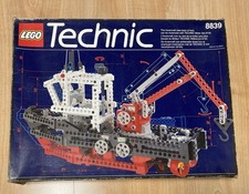 Lego vintage technic 8839 Supply Ship complet avec boite et notice