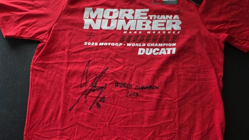 Marc marquez autographed - marc, &