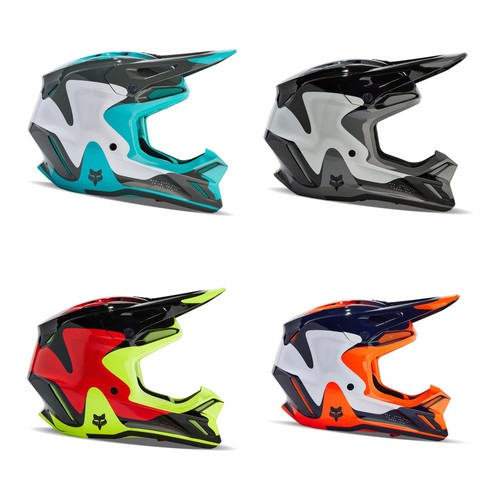 Casque motocross fox revise - casque, v3