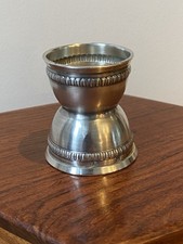 Coquetier diabolo argent