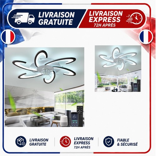 Ventilateur plafond led - de,