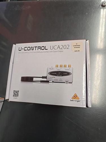 New behringer 2 output - behringer, in/2