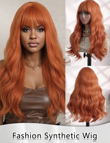 Perruque femme longue rousse - perruque,