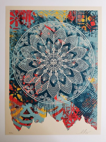 Shepard fairey collage - fairey, peace