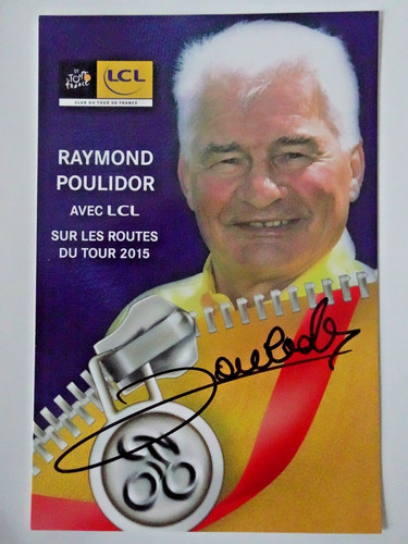 Carte postale raymond poulidor - postale,