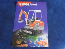 catalogue libra compact mini-pelle 216S  / 1999