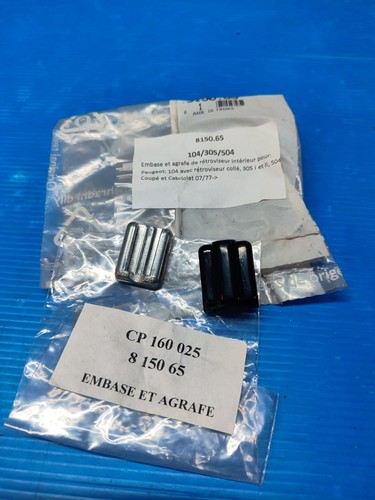 Embase agrafe de - et,