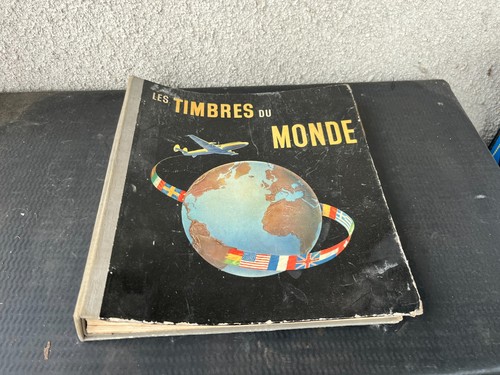 Ancien album timbres monde - ancien,