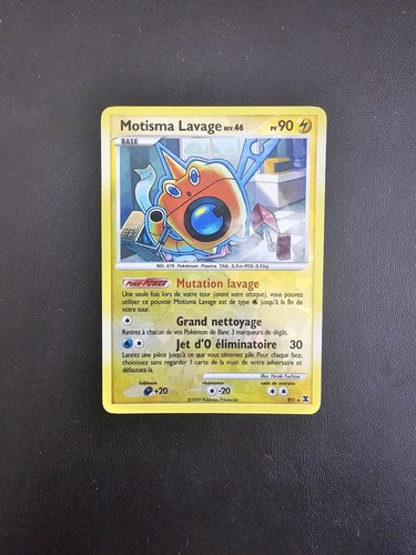 Carte pokémon motisma lavage - carte,
