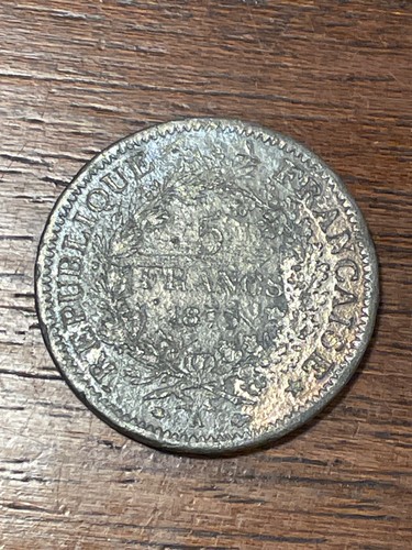 Monnaie france francs 1875 - 1875, a