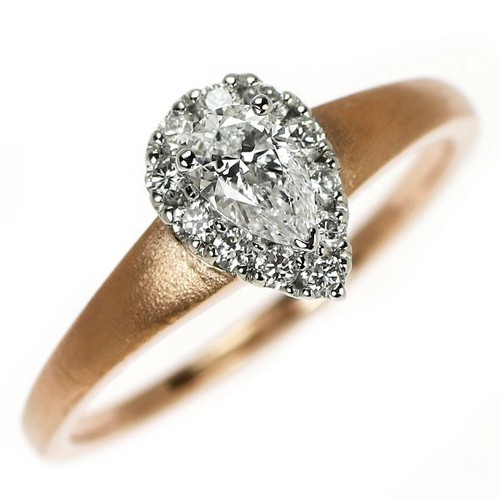Bague diamant forme de - bague,