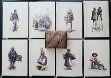 Concorde 8 Menus Serie Complete New York Paris 1984 Etat Neuf Air France