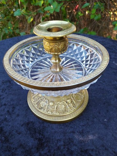 Centre table cristal et - de, en