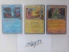 Carte pokémon Holo Cosmo Artikodin 051 Électhor 070 Tyranocif 096 Team Roc??