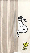 Rideau japonais noren snoopy - noren, "snoopy"