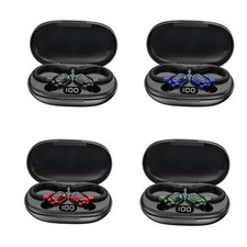 Casque Bluetooth TWS F8 suspendu à suppression de bruit d'oreille pour le