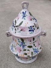 Juliette Mazaudois et Laurent Jacques soupière pot couvert céramique vallauris