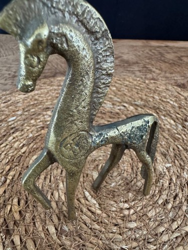Sculpture cheval etrusque - sculpture, d'un